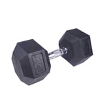 Training Hexagonal Dumbbell Fixed Anti-falling Anti-rolling Male And Female Gym Rubberized Iron Body Weight 2.5kg, 5kg, 7.5kg, 10kg, 12.5kg, 15kg, 17.5kg, 20kg, 22.5kg, 25kg, 27.5kg, 30kg, 32.5kg, 35k