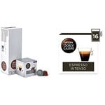 Nescafé Dolce Gusto Barista Coffee Pods (Pack of 3, Total 48 Capsules) & Nescafé Espresso Intenso Coffee Pods (Pack of 3, Total 48 Capsules)