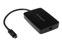 StarTech.com Thunderbolt 3 to Thunderbolt 2 Adapter, TB3 Laptop to TB2 Displays & Devices, Thunderbolt 2 20Gbps or Thunderbolt 1 10Gbps, TB3 to TB2 Converter, TB3 Certified, Windows & Mac - 8in Attached Cable (TBT3TBTADAP) - Thunderbolt-adapter - Mi
