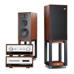 LEAK STEREO 130 / CDT Wharfedale LINTON Heritage Speakers with Stands