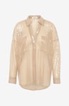 Soaked in Luxury - Skjorta slCharlee Shirt LS - Guld