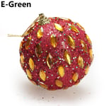 1pc Christmas Ball Hanging Pendants Drop Ornament Red E