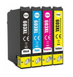 4 Generic Ink Cartridges For Epson XP2150, XP2155, XP3150, XP3155 XP4150, XP4155