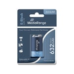 Mediarange Premium E-Block - Batteri 6Lr61 - Alkaliskt