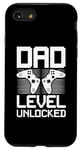 iPhone SE (2020) / 7 / 8 Dad Level Unlocked Gamer Dad Fathers Day Best Gaming Papa Case