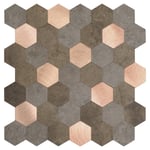 D-C-Fix Premium självhäftande väggplattor, 1-pack