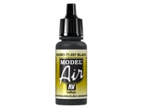 Vallejo 71.057, 17 Ml, Svart, Matt, Flaska