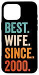 Best Wife Since 2000 | 25 anniversaire mariage Coque pour iPhone 16 Pro Max