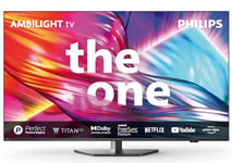 PHILIPS Ambilight The One 65PUS8909 4K LED Smart TV - 65 Inch Display with Pixel Precise Ultra HD Titan OS, Dolby Vision, Dolby Atmos Sound, Works with Alexa and Google Voice Assistant - Black