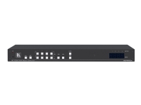 Kramer VS-44H2A 4x4 4K HDR HDMI HDCP 2.2 Matrix Switcher with Audio De-embedding - Video-/ljudomkopplare - rackmonterbar