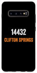 Coque pour Galaxy S10+ Code postal 14432 Clifton Springs, déménagement vers 14432 Clifton Spri