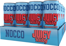 NOCCO Juicy Ruby 33cl x 24st (helt flak)