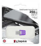 USB-minne Kingston DataTraveler microDuo 3C 256GB USB-A + USB-C
