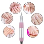 Electric Nail Art Drill Handle Handpiece Manicure Pedicure T Pink