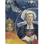 Paul Gauguin La Belle Angele Unframed Wall Art Print Poster Home Decor Premium