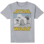 Star Wars AT-ATSnow Unisex T-Shirt - Grey - S