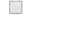 Fix-Pro Hafobox Halogenfri Frontlåda Med Dragavlastning För Kablar, 1 Modul, Ø76 50Mm Djup, Blå Euro-Box