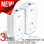 TP-Link AV1300 Gigabit Passthrough Powerline Starter Kit|TL-PA8010P KIT V InUK