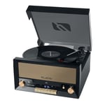 Système Chaîne Hifi CD 20W avec platine Vinyle - CD/FM/USB/AUX - 33/45/78 tours