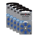 Rayovac Extra Advanced ACT 675 blå 5-pack