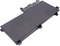Kompatibelt med Hp ProBook 650 G2 (L8U53AV), 11,4V, 3400mAh