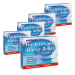 Hayfever & Allergy Relief CETIRIZINE HYDROCHLORIDE 10mg - 5 Boxes x 7 Tablets