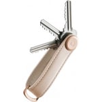 Orbitkey läder nyckelorganisatör - nyckelring, roséguld