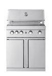 Stainless Collection - Fristående Gasolgrill med 4 effektiva brännare och infravärme