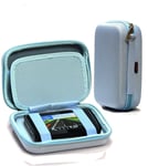 Navitech Light Blue Hard GPS Case For Garmin -  DriveSmart 55 -  Auto GPS -  5.5