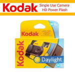 Caméra jetable Kodak 27/39 photos - lumière du jour/Flash HD/étanche/FunSaver