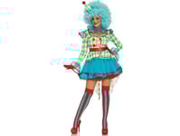 Karneval Clown Kostym