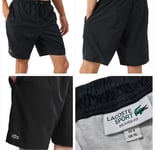 Lacoste Sport Mens Black Quartier Shorts Size FR6 Relaxed Fit 42 - 43" Waist