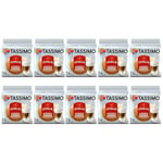 Tassimo Coffee Pods Gevalia Latte Macchiato 10 Packs (Total 80 Drinks)