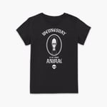 The Addams Family Wednesday Is My Spirit Animal Women's T-Shirt - Black - 3XL - Black