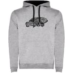 Kruskis Grouper Tribal Two-colour Tröja Med Huva