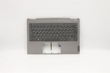 Lenovo ThinkBook 13s-IML Keyboard Palmrest Top Cover Hungarian Grey 5CB0W44279