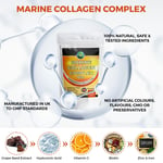 Marine Collagen Complex 90 Tablets 2616mg + Hyaluronic Acid Vitamin C Capsules