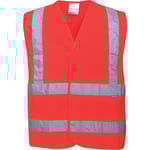 HI-VIS-VÄST RÖD L/XL
