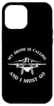 Coque pour iPhone 12 Pro Max My Drone Is Calling Quadrocopter Drone Pilot Drone