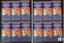 12 PACKS Always Dailies Panty Liners Normal Fresh Scent ( 20 Per Pack )
