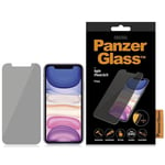 iPhone 11 / XR PanzerGlass Standard Fit Skjermbeskytter - Privacy