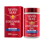 Seven Seas Cod Liver Oil Gelatine Free 120 Capsules