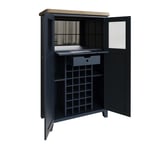 https://furniture123.co.uk/Images/FOL104054_3_Supersize.jpg?versionid=8 Navy & Oak Drinks Cabinet - Pegasus
