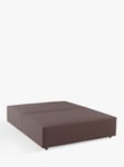 Hypnos Firm Edge Divan Base, Small Double Imperio Grey Fabric, Timber, Metal