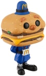 Funko 45726 POP Ad Icons: McDonald's-Officer Big Mac Collectible Toy, Multicolou