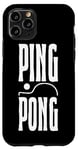 Coque pour iPhone 11 Pro Équipement De Ping-pong Raquette De Tennis De Table