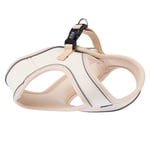 TIAKI Wave Vest hundsele, beige - Stl. XS: 36 cm bröstomfång
