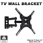 TV Wall Bracket Mount Tilt & Swivel for 32 37 40 42 43 55 50 Inch Monitor LCD UK