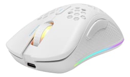 Deltaco gaming WM80 Trådlös Gamingmus / RGB - Vit