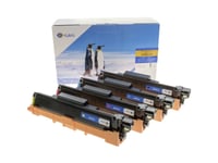 G&G Tonere Erstatter Brother Tn-243Bk, Tn-243C, Tn-243M, Tn-243Y Kompatibel Sort, Cyan, Magenta, Gul 1000 Sider Tn-243 Value Pack Nt-Pb243bk/C/M/Y_V6-B-Up-4
